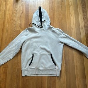 Hollister off white hoodie